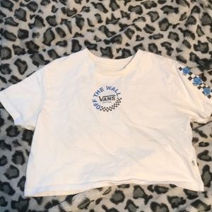 Vans cropped t shirt